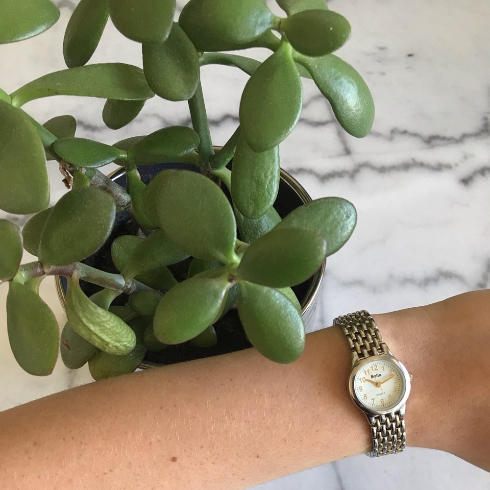 BRAND NEW Sliver and Gold Bella watch!
